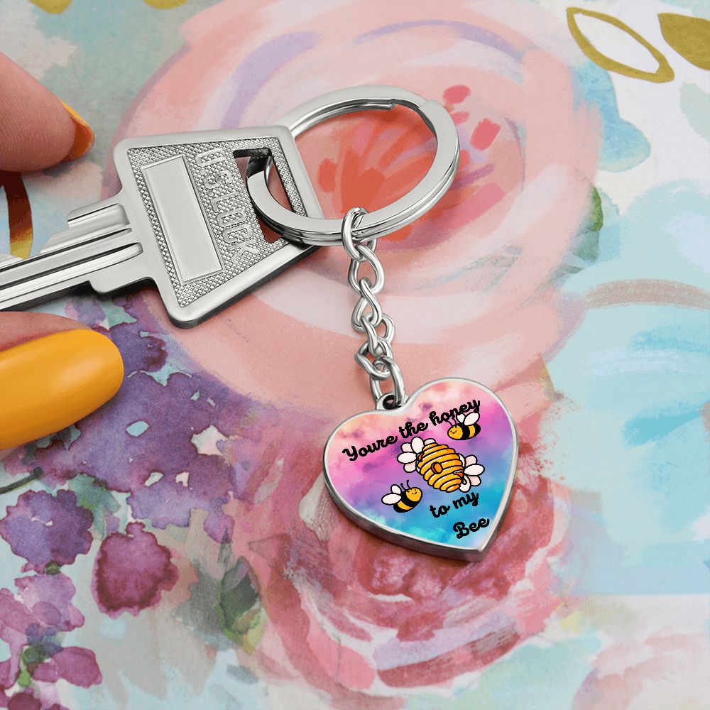 You're the Honey To My Bee Keychain