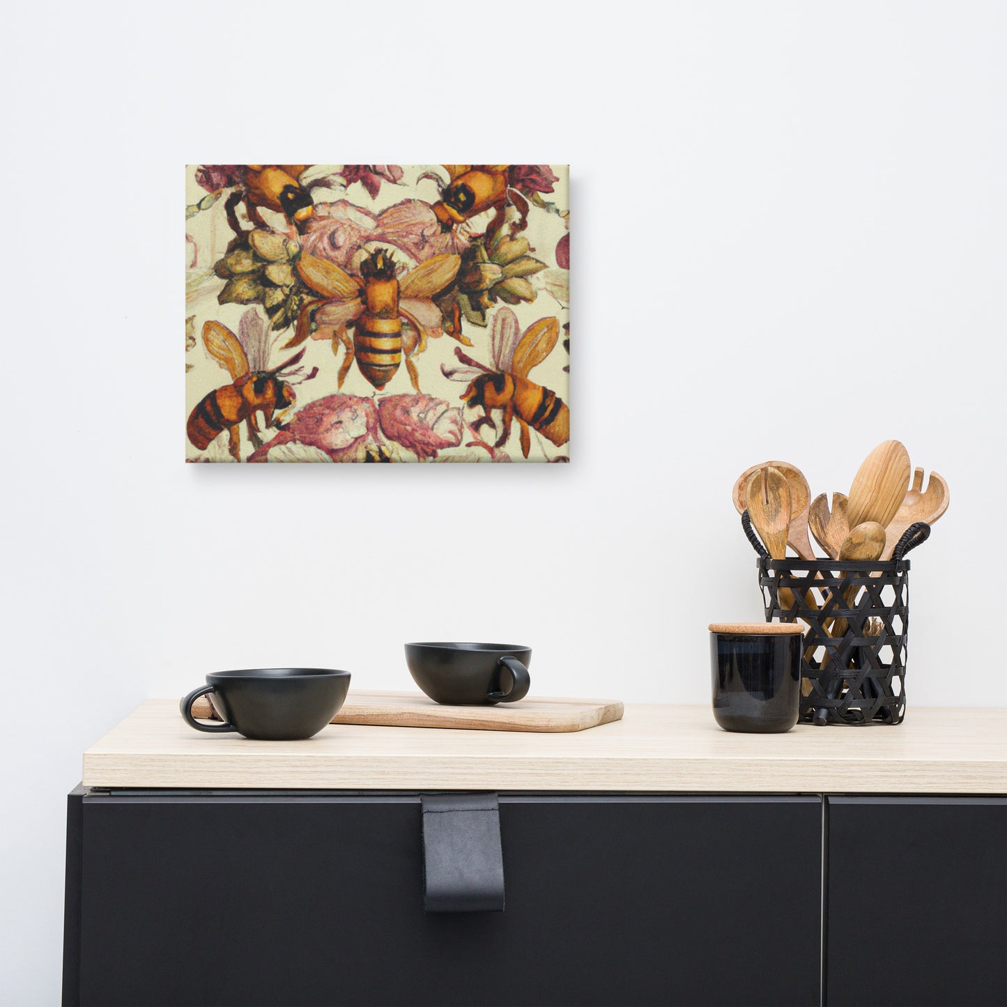 Baroque Bee Canvas