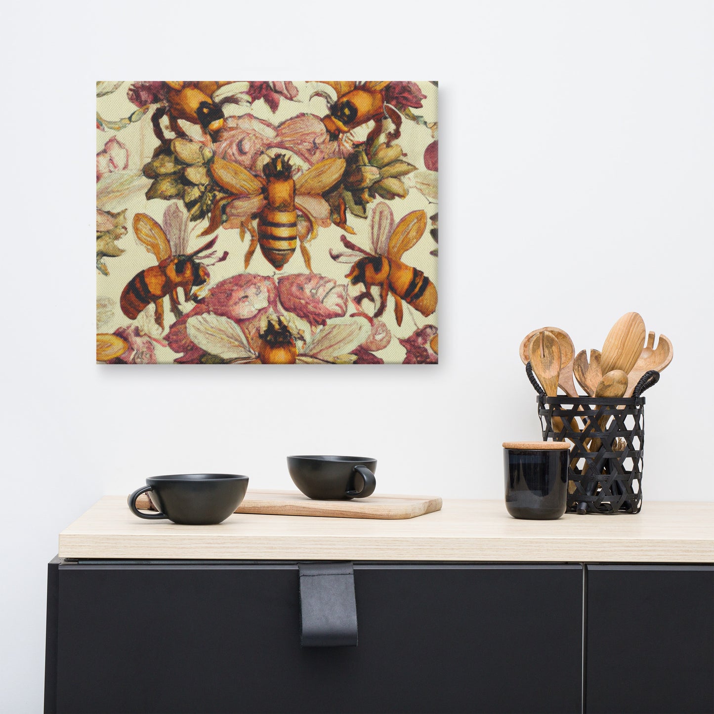 Baroque Bee Canvas