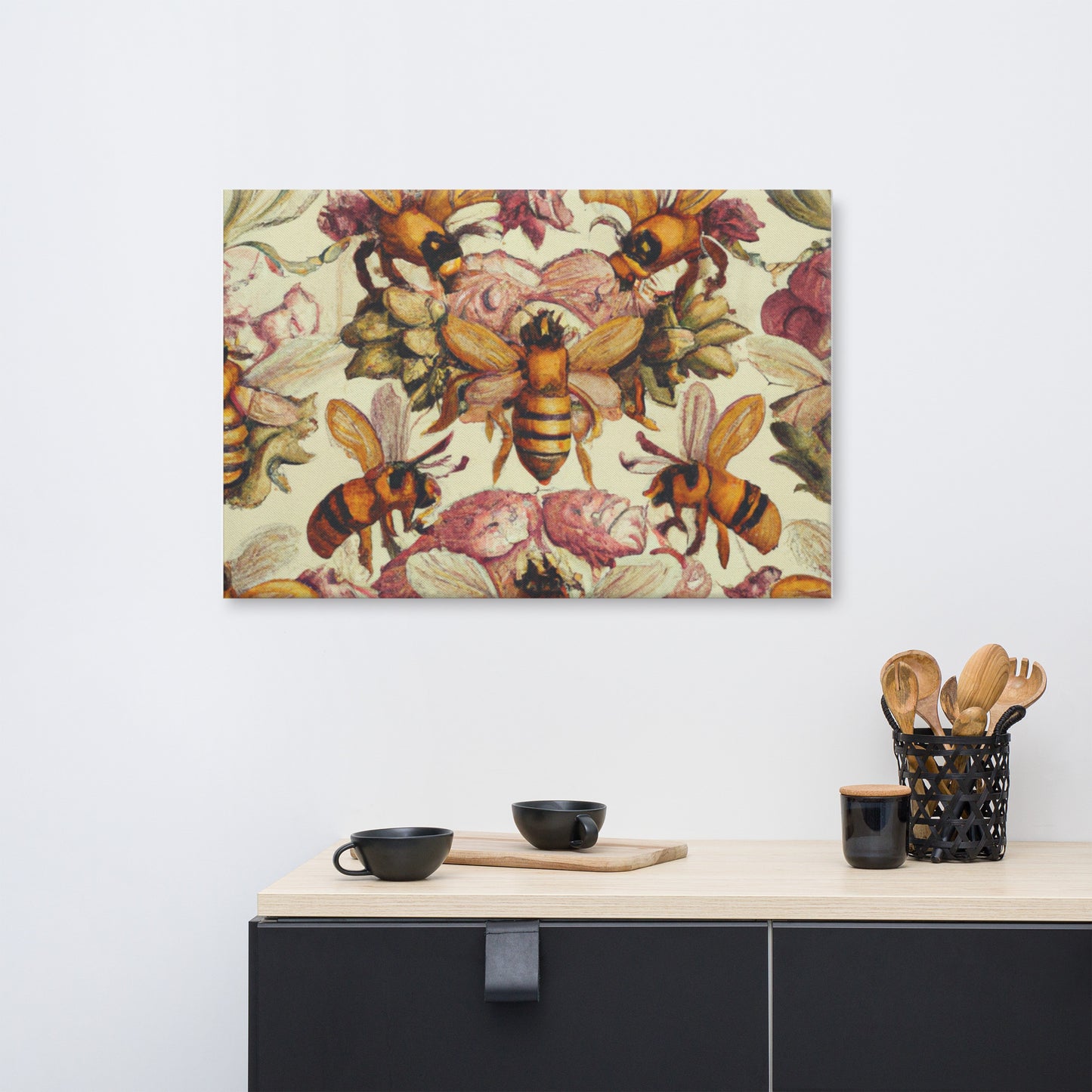 Baroque Bee Canvas