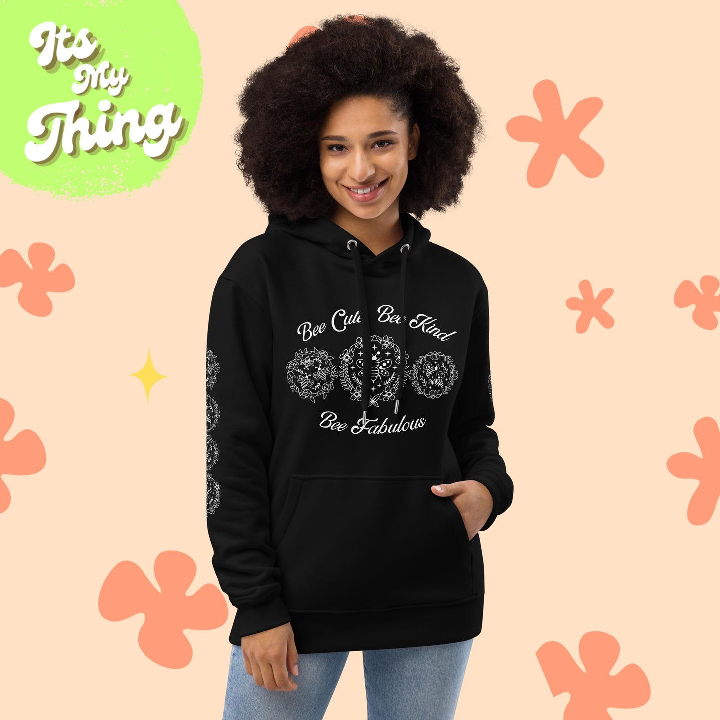 Bee Fabulous Premium Eco Hoodie