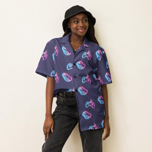 Gamers Choice Unisex button shirt