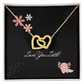 Love You Lottl Interlocking Hearts Necklace
