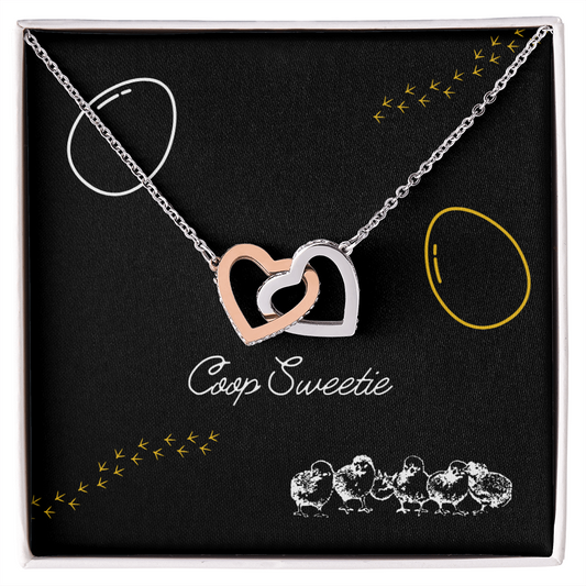 Coop Sweetie Interlocking Hearts Necklace