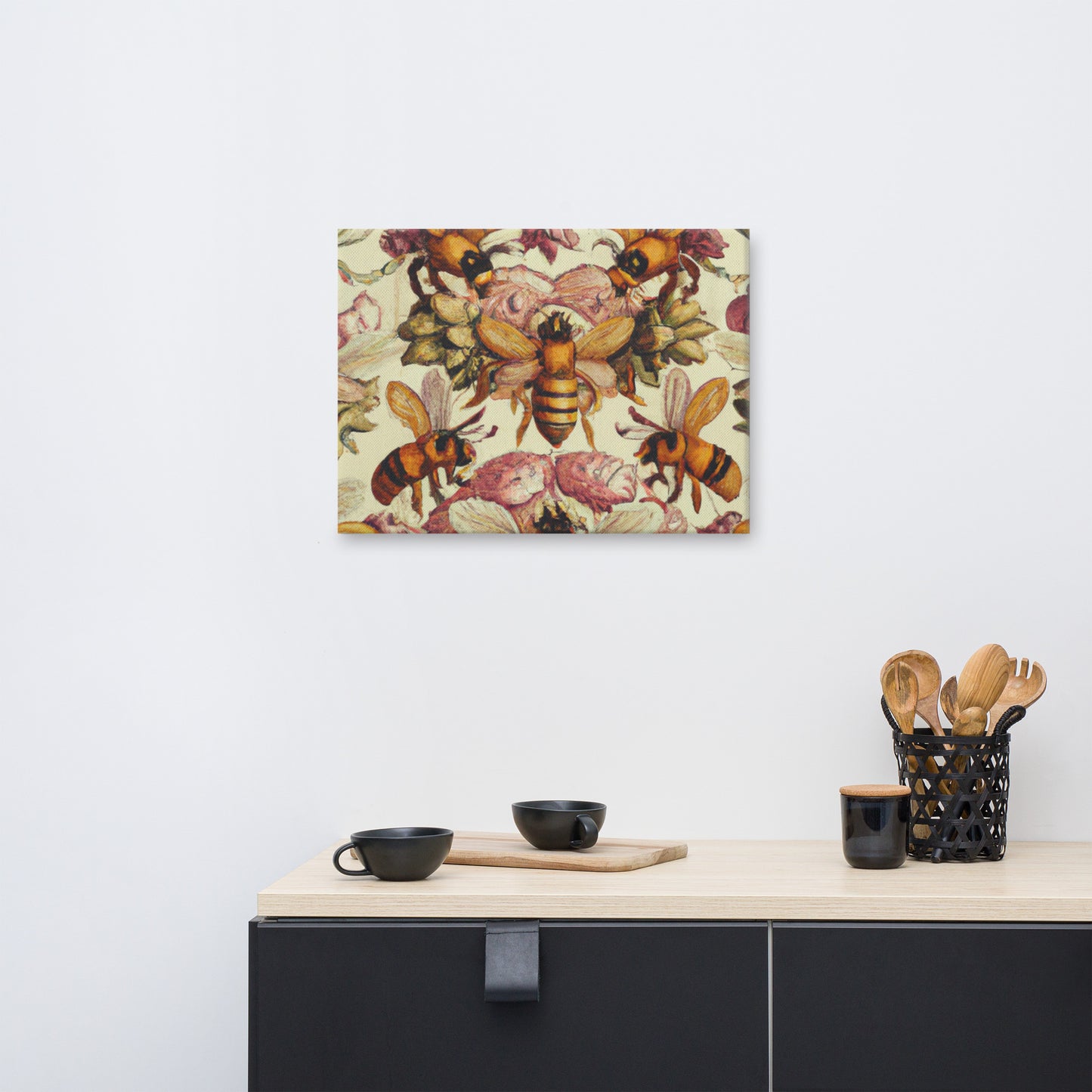 Baroque Bee Canvas